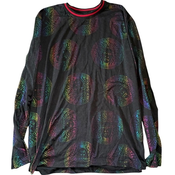 Drill Clothing Stylish Black Jacket with Red Highlights - Picture 1 of 6